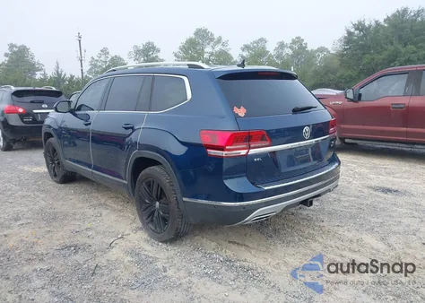 2018 Volkswagen Atlas 3.6L V6 Sel Premium из США, поврежденный, VIN 1V2NR2CA6JC581353